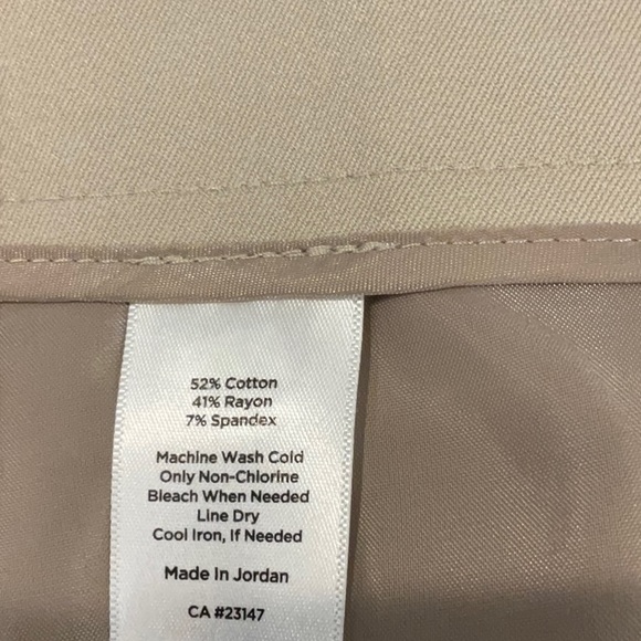 Talbots Khaki pants size 14 - Picture 8 of 14